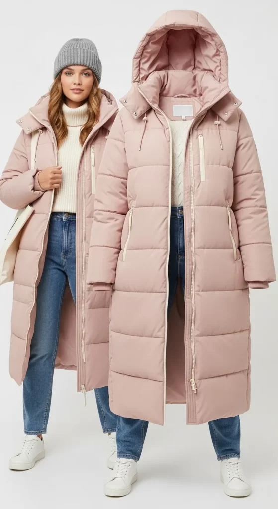 The Blushing Cloud Maxi Puffer