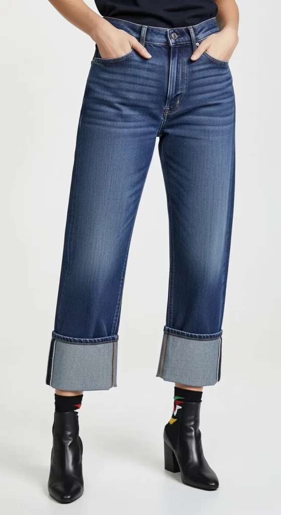 The Chic Cuffed Straight Leg