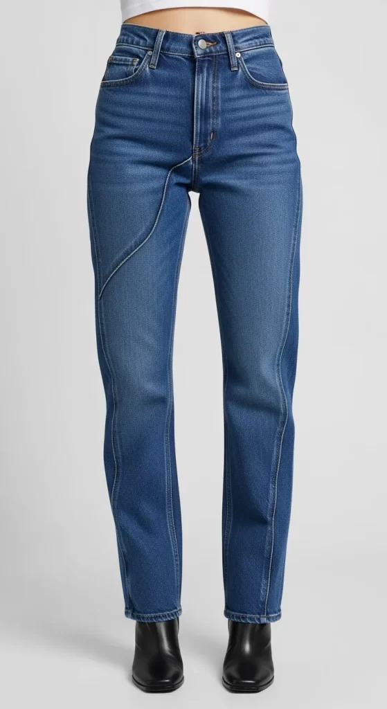 The Architectural Seam Straight Leg