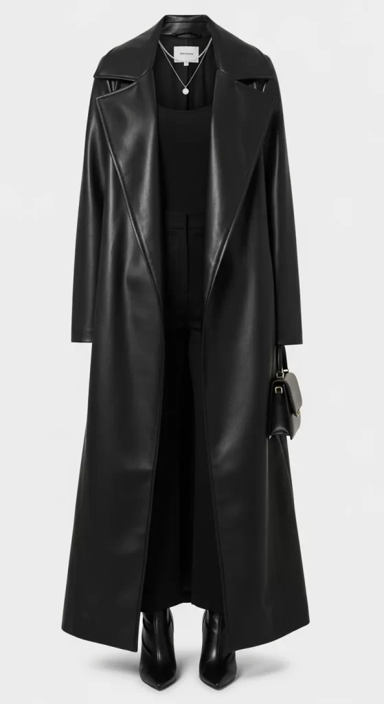 The Midnight Matrix Longline Coat