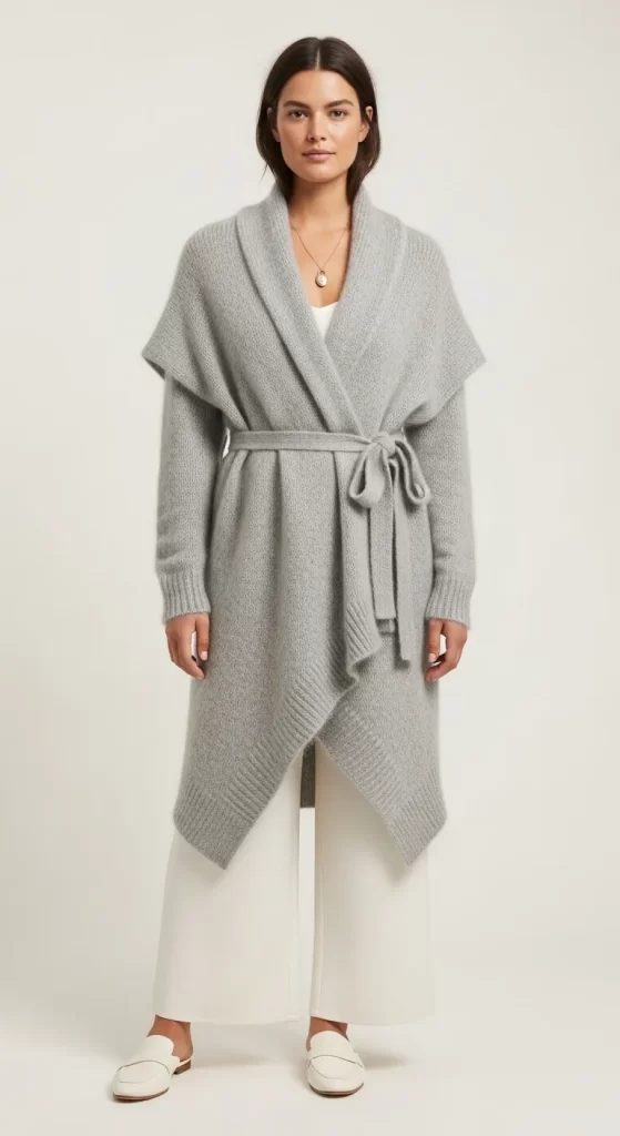 The Effortless Tie-Waist Cardigan