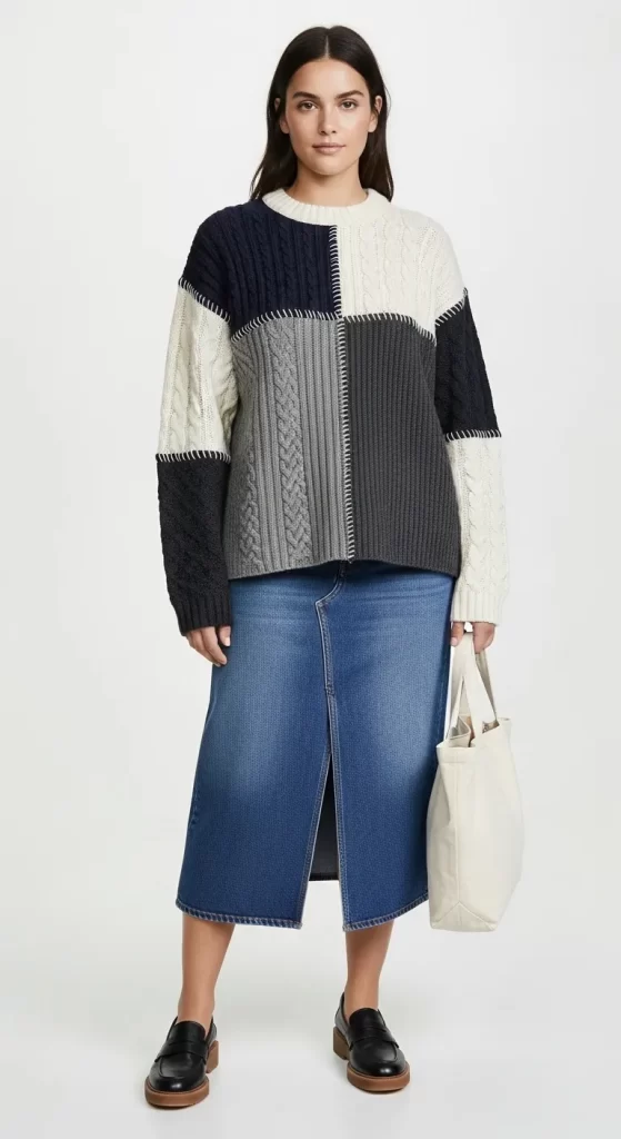 The Modern Patchwork Pullover