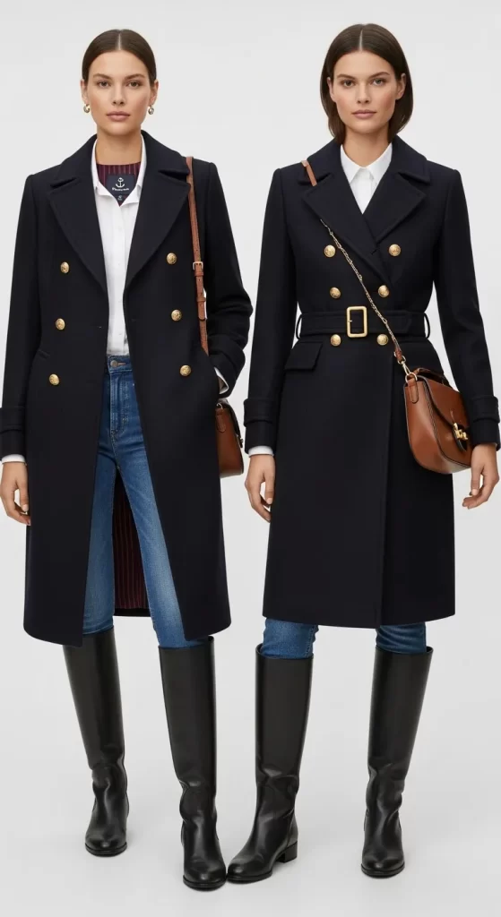  The Nautical Regent Peacoat