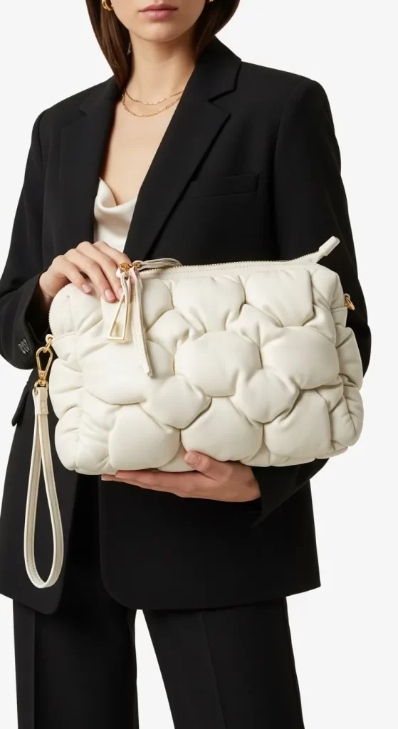 The Puffy Statement Clutch The Puffy Statement Clutch