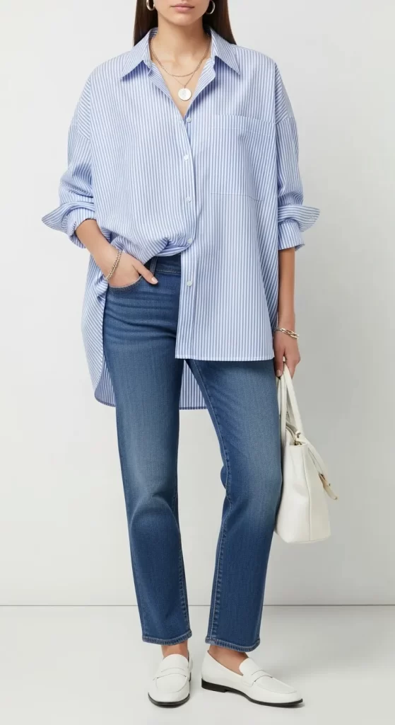 The Elevated Striped Button-Down The Elevated Striped Button-Down