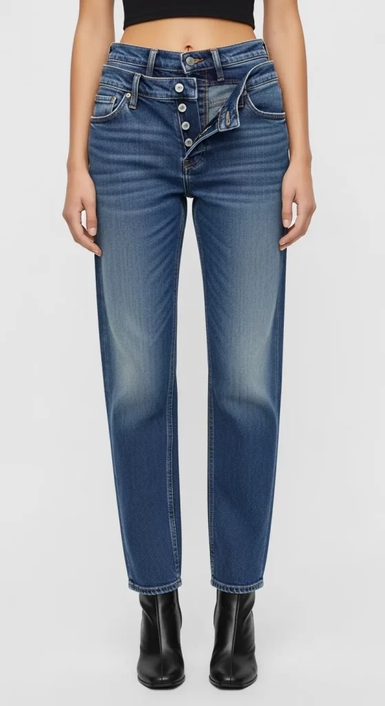 The Modern Asymmetric Button Fly