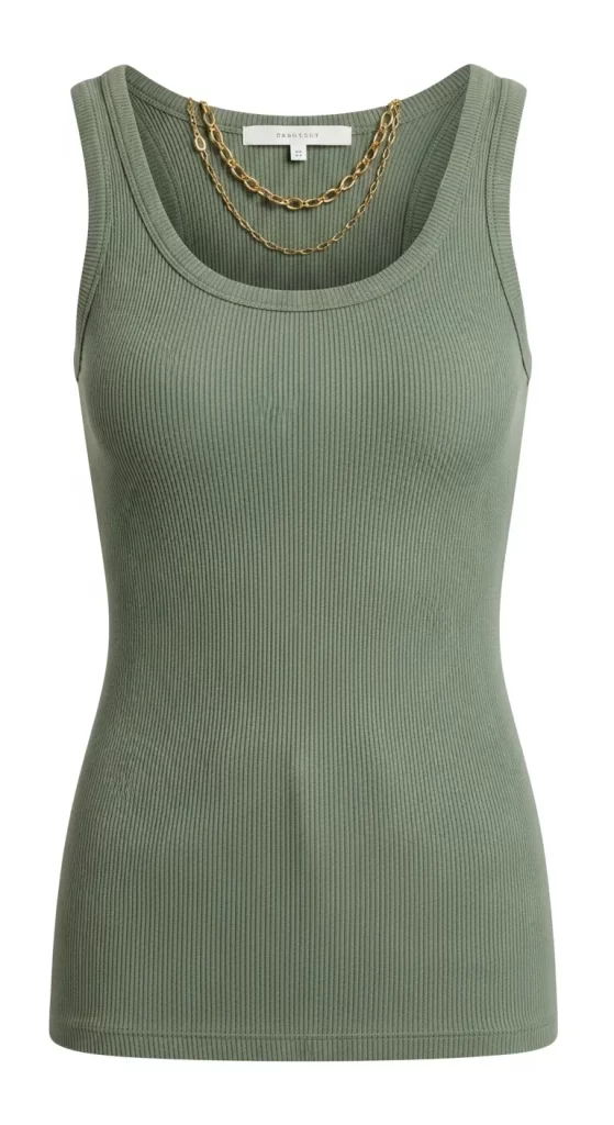 The Ribbed Knit Tank Top The Ribbed Knit Tank Top