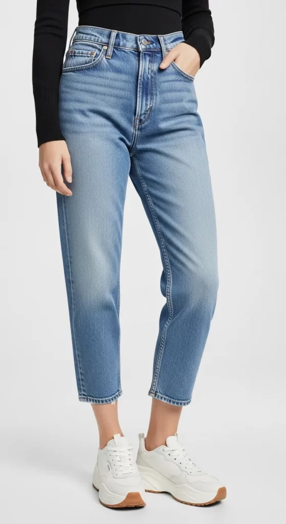 The Cropped High-Rise Boyfriend