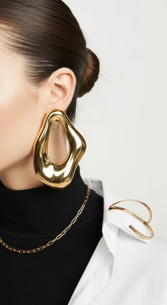 The Abstract Sculptural Earrings The Abstract Sculptural Earrings