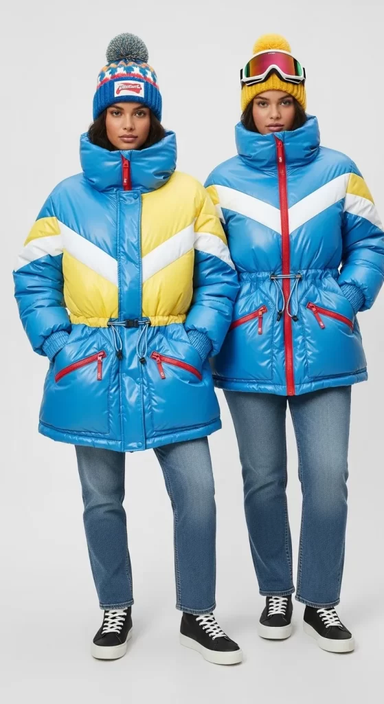 The Retro Ski Chic Puffer