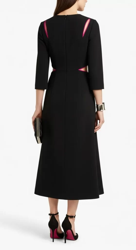 The Modern Cut-Out Midi Dress The Modern Cut-Out Midi Dress