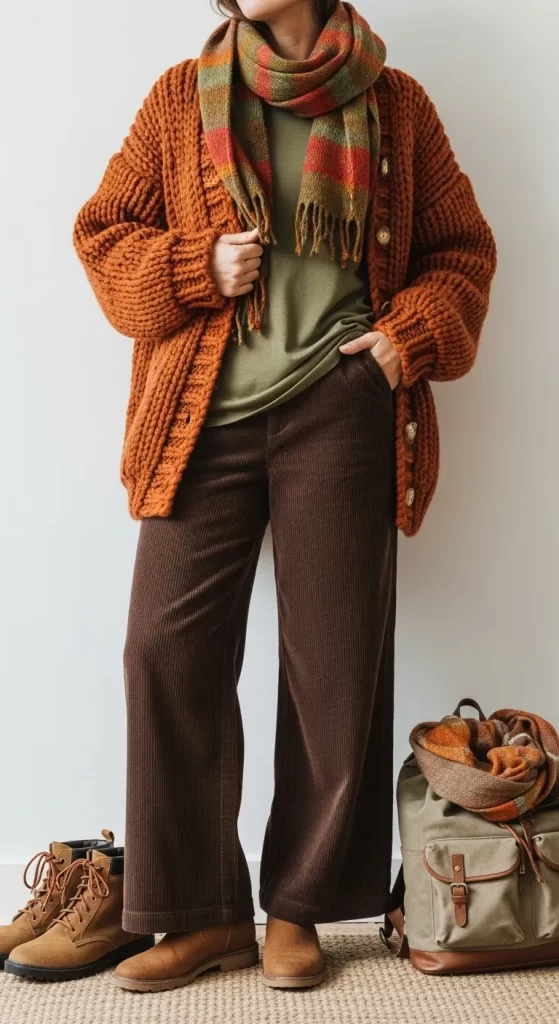 The Textured and Cozy Look