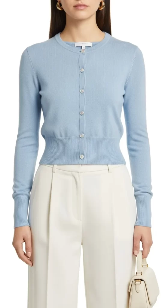 The Classic Cropped Cardigan The Classic Cropped Cardigan