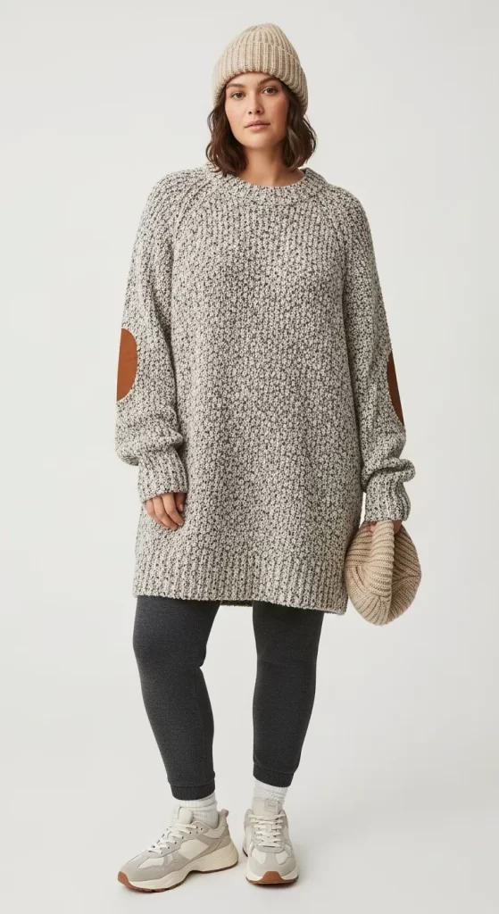 The Marled Knit Tunic