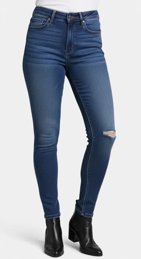 The High-Rise Ripped Skinny