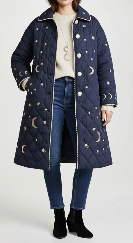 The Chocolate Chic Belted Puffer
