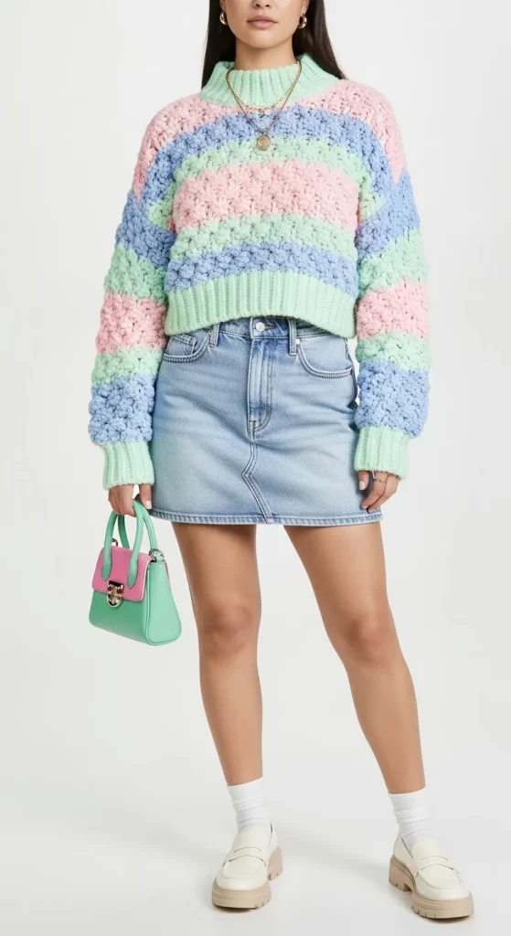 The Confetti Stripes Sweater