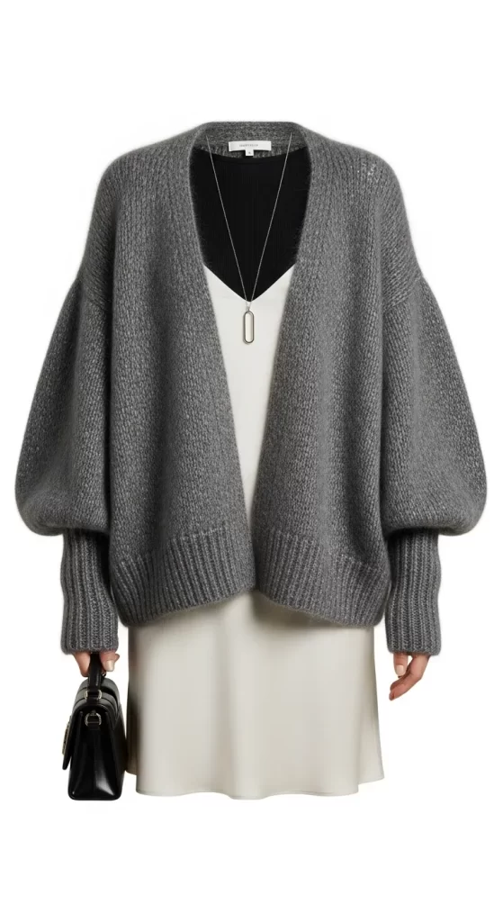 The Voluminous Knit Cardigan The Voluminous Knit Cardigan