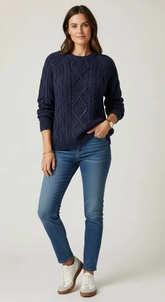 The Classic Aran Knit Sweater