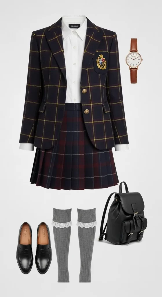 The Collegiate-Chic Vibe