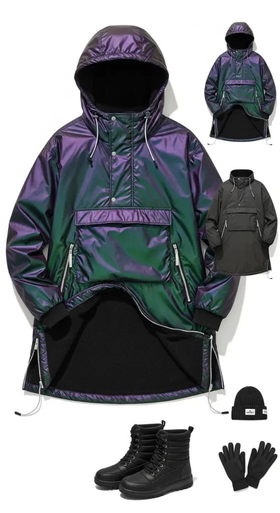  The Iridescent Aurora Anorak