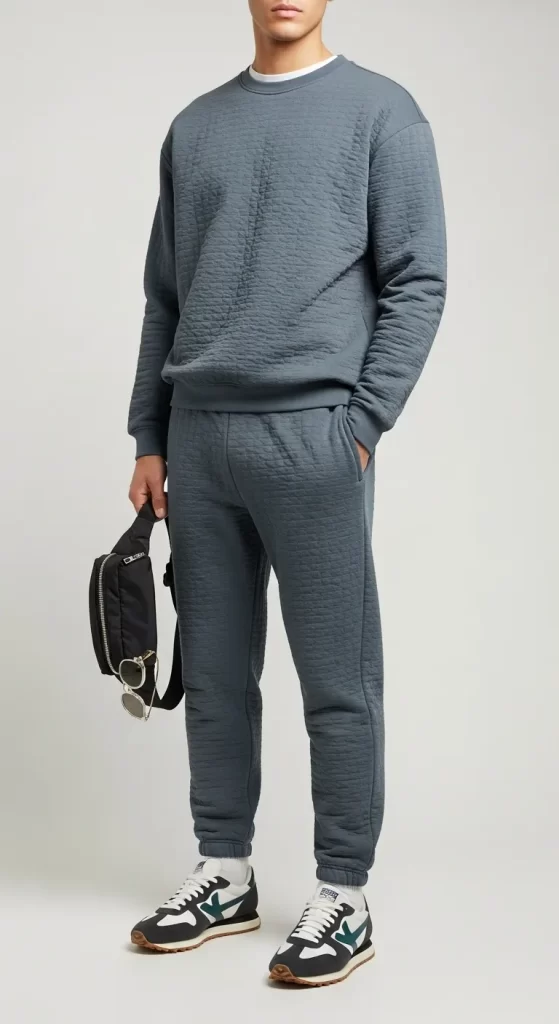 The Textured Two-Piece Set