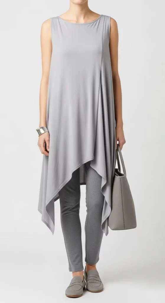 The Asymmetrical Flow Tunic