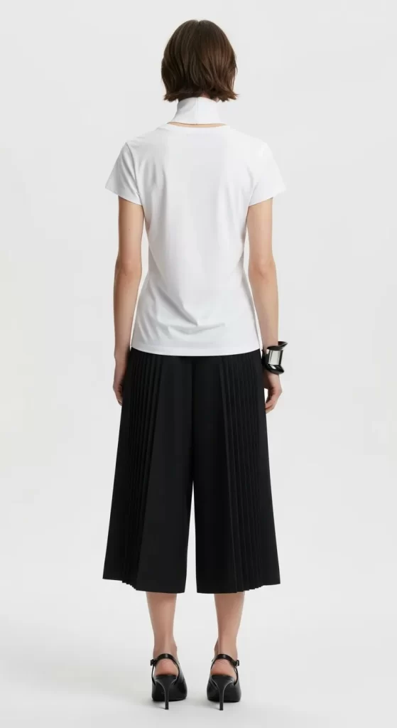 The Modernist's Pleated Culottes