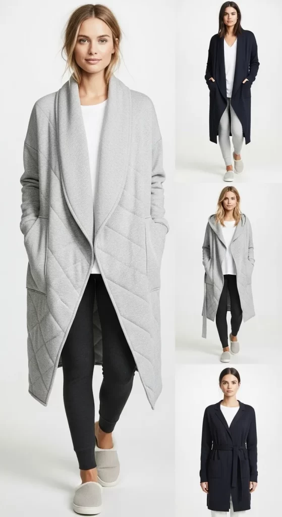 The Quilted Robe Coat
