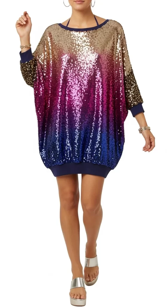 The Disco Ball Tunic Dress