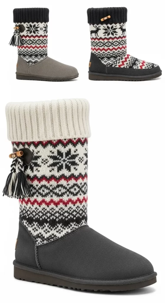 The Alpine Knit Sweater Boot