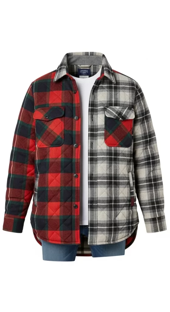 The Patchwork Plaid Shacket