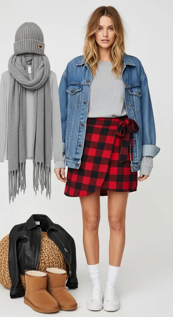 The Casual Plaid Weekend Look The Casual Plaid Weekend Look