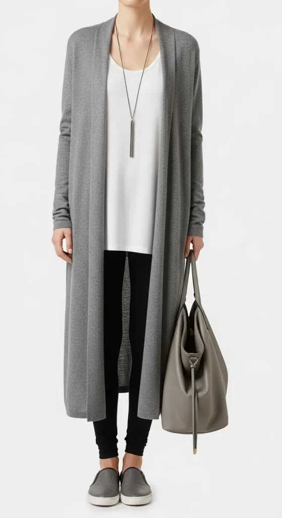 The Longline Cardigan Layer