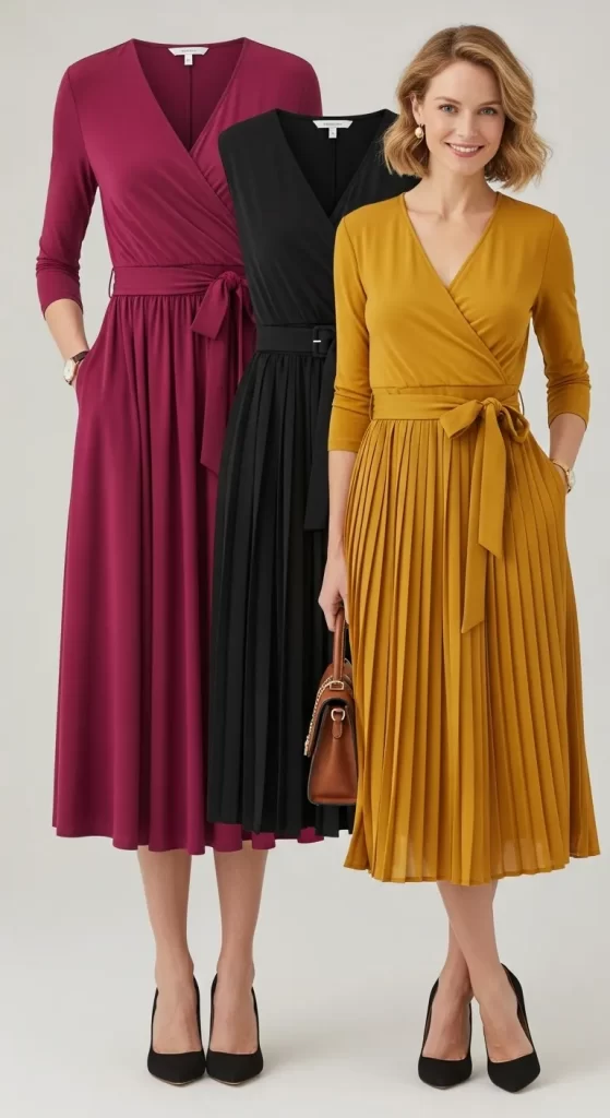  The Graceful Wrap Dress