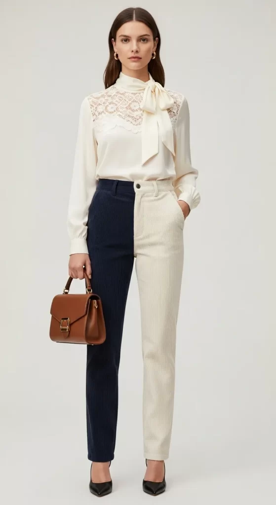The Elegant Pussy-Bow Blouse