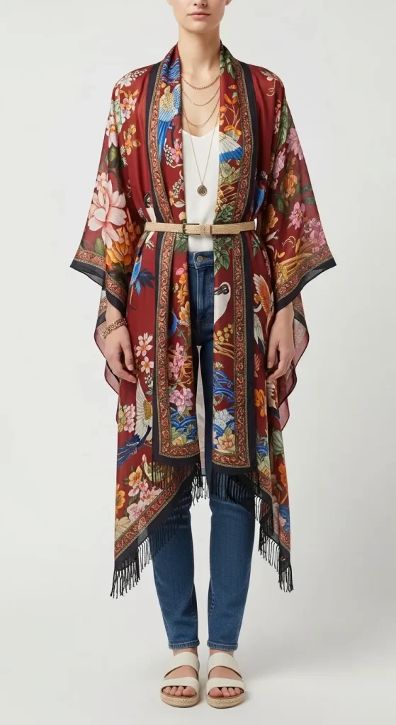 The Belted Kimono Wrap