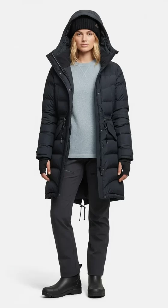 The Waist-Defining Puffer Coat The Waist-Defining Puffer Coat