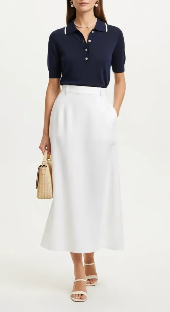 The Modern Preppy Skirt