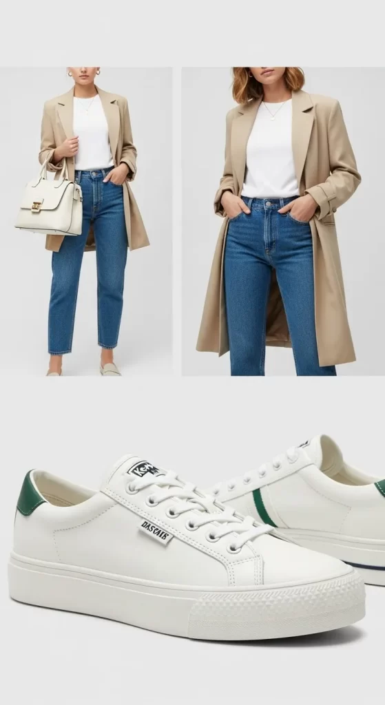 The Essential White Sneakers The Essential White Sneakers