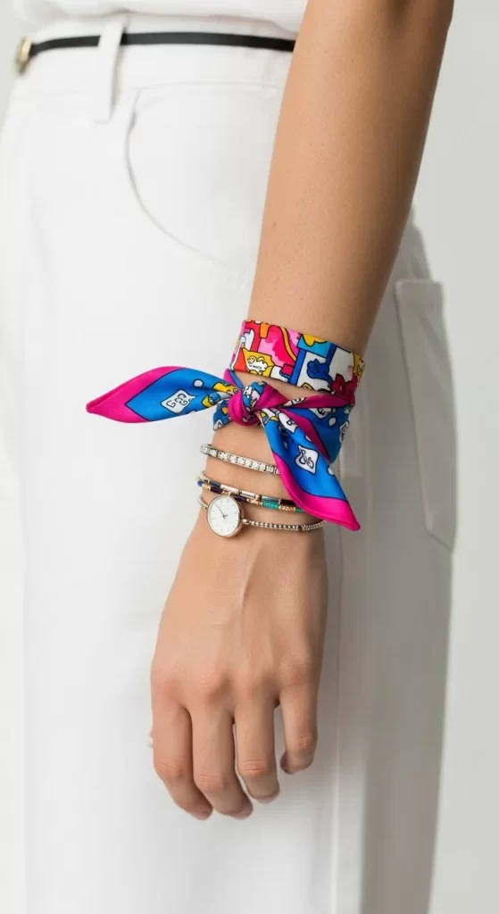 The Layered Wrist Tie