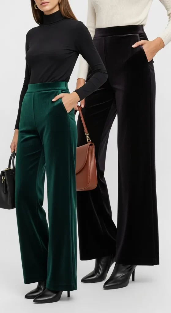The Plush Velvet Trouser