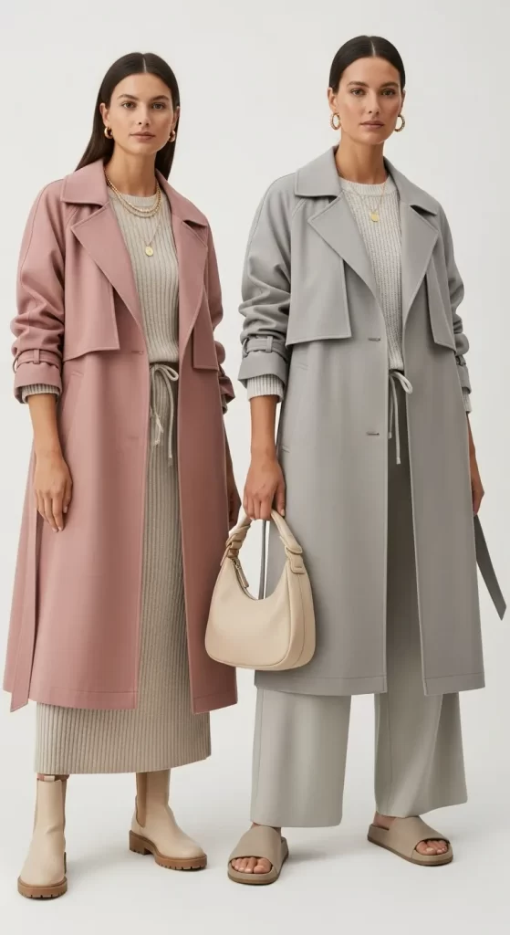 The Soft Draped Trench