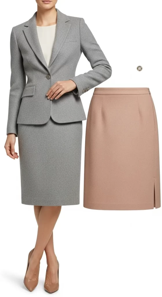 The Classic Skirt Suit