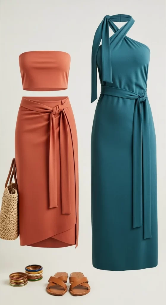 The Adaptable Wrap Skirt & Dress