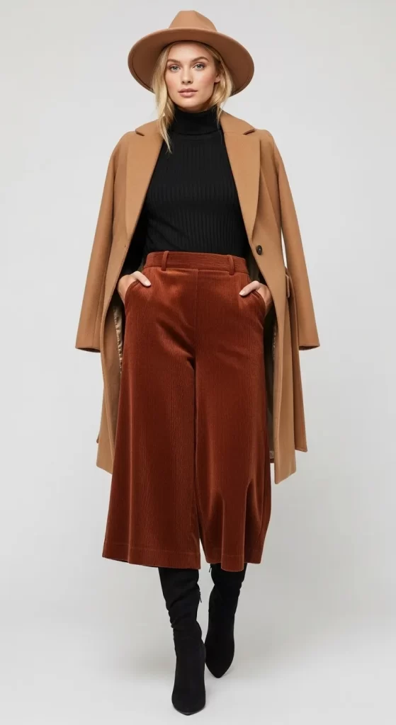 The Chic Corduroy Culottes