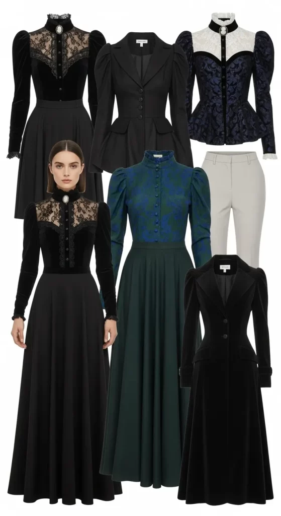  The Victorian-Inspired Maxi Dress