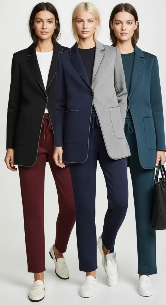The Polished Comfort Blazer Set