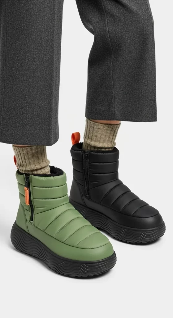 The Urban Puffer Ankle Boot