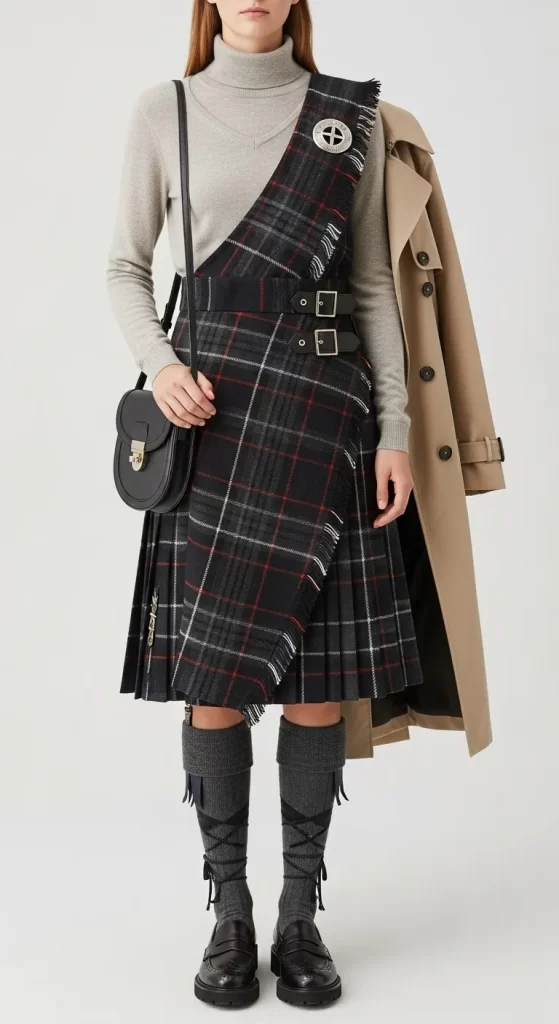 The Highland Tartan Kilt